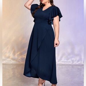 NWOT SHEIN Navy Blue Dress Size 18, 3XL